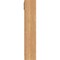 Ekena Millwork Traditional Slat Smooth Bracket w/ Offset Brace, Western Red Cedar, 5 1/2"W x 16"D x 28"H BKT0604X16X28TRA06SWR - alternate 2